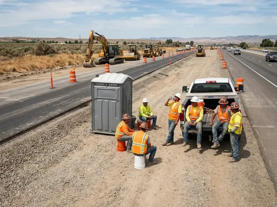 highway-road-construction-crew-007 — frequently asked questions, Porta Potty and Restroom Rentals in Fort Carson, CO